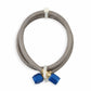 NOS Stainless Steel Braided Hose -4AN 2-foot Blue - 15230NOS
