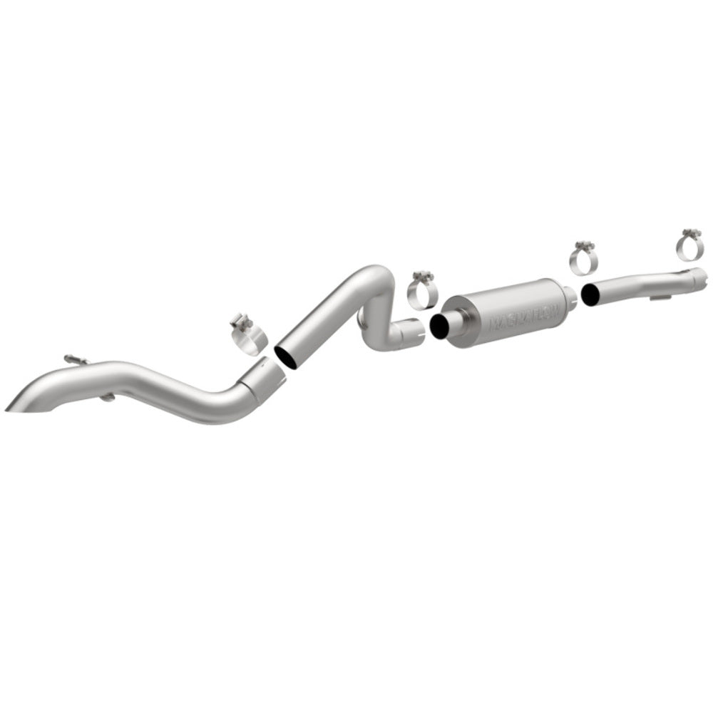 2007-2011 Jeep Wrangler System Rock Crawler Cat-Back 15238 Magnaflow - Cat Back Exhaust Car Part People