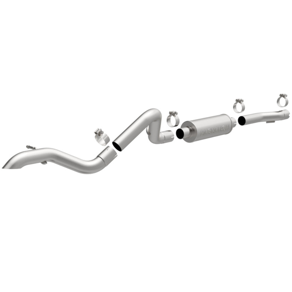 2007-2011 Jeep Wrangler System Rock Crawler Cat-Back 15238 Magnaflow - Cat Back Exhaust Car Part People