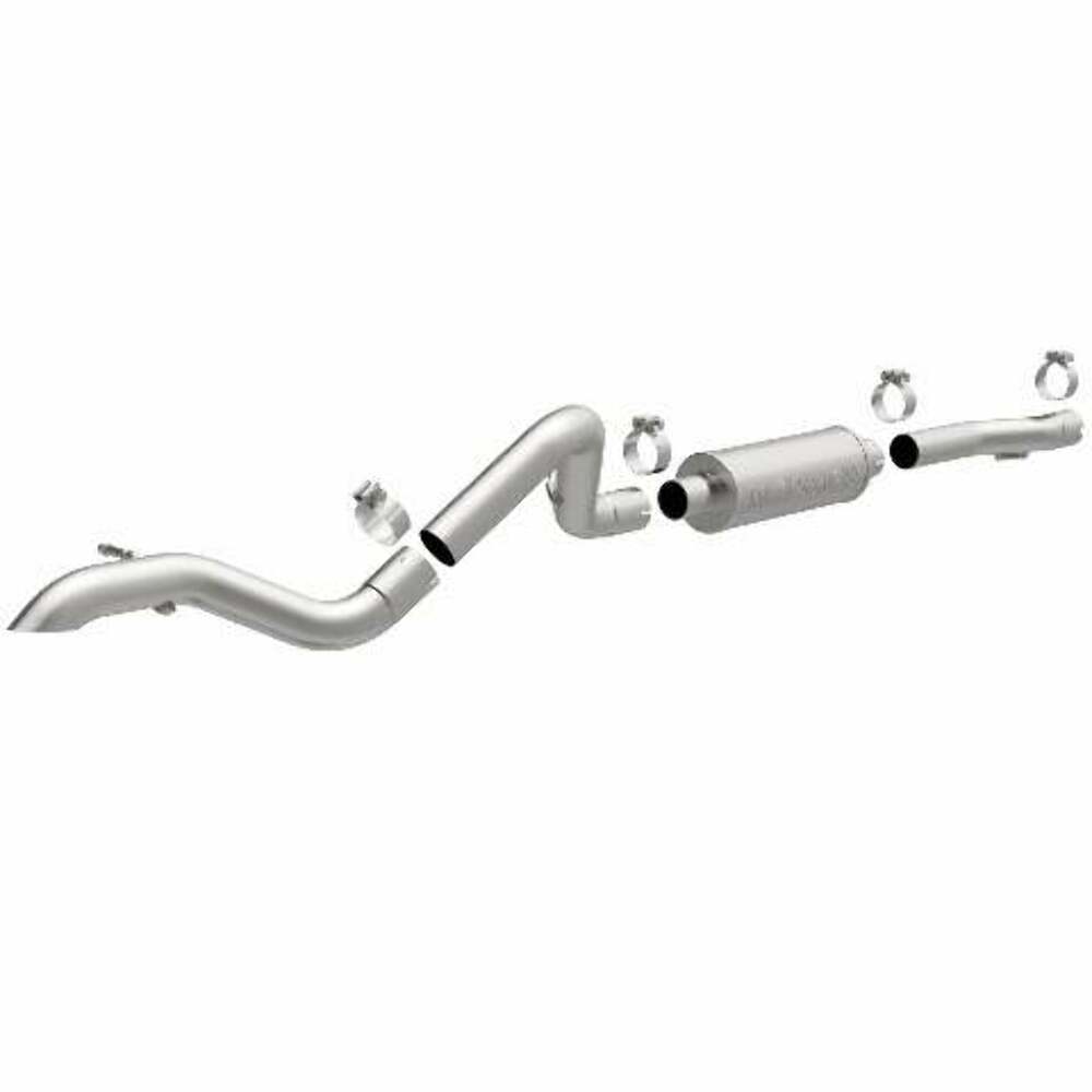 2007-2011 Jeep Wrangler System Rock Crawler Cat-Back 15238 Magnaflow - Cat Back Exhaust Car Part People