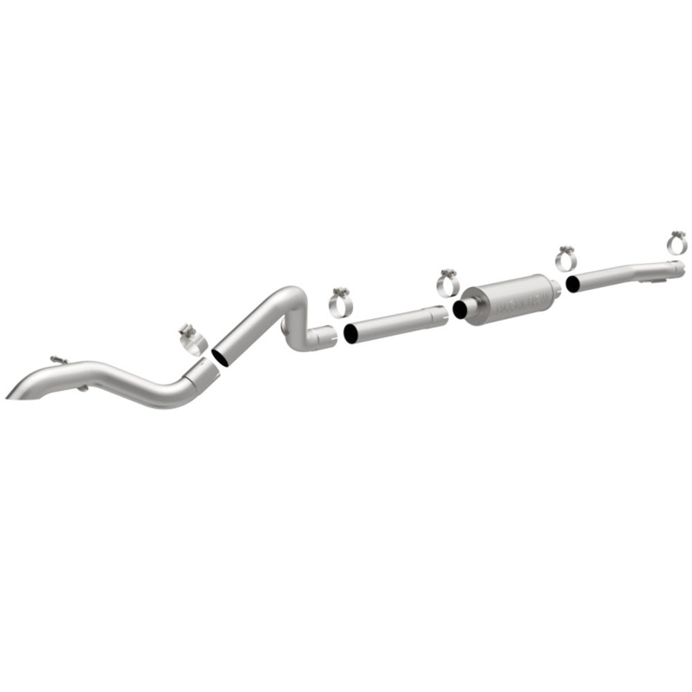 2007-2011 Jeep Wrangler System Rock Crawler Cat-Back 15239 Magnaflow - Cat Back Exhaust Car Part People