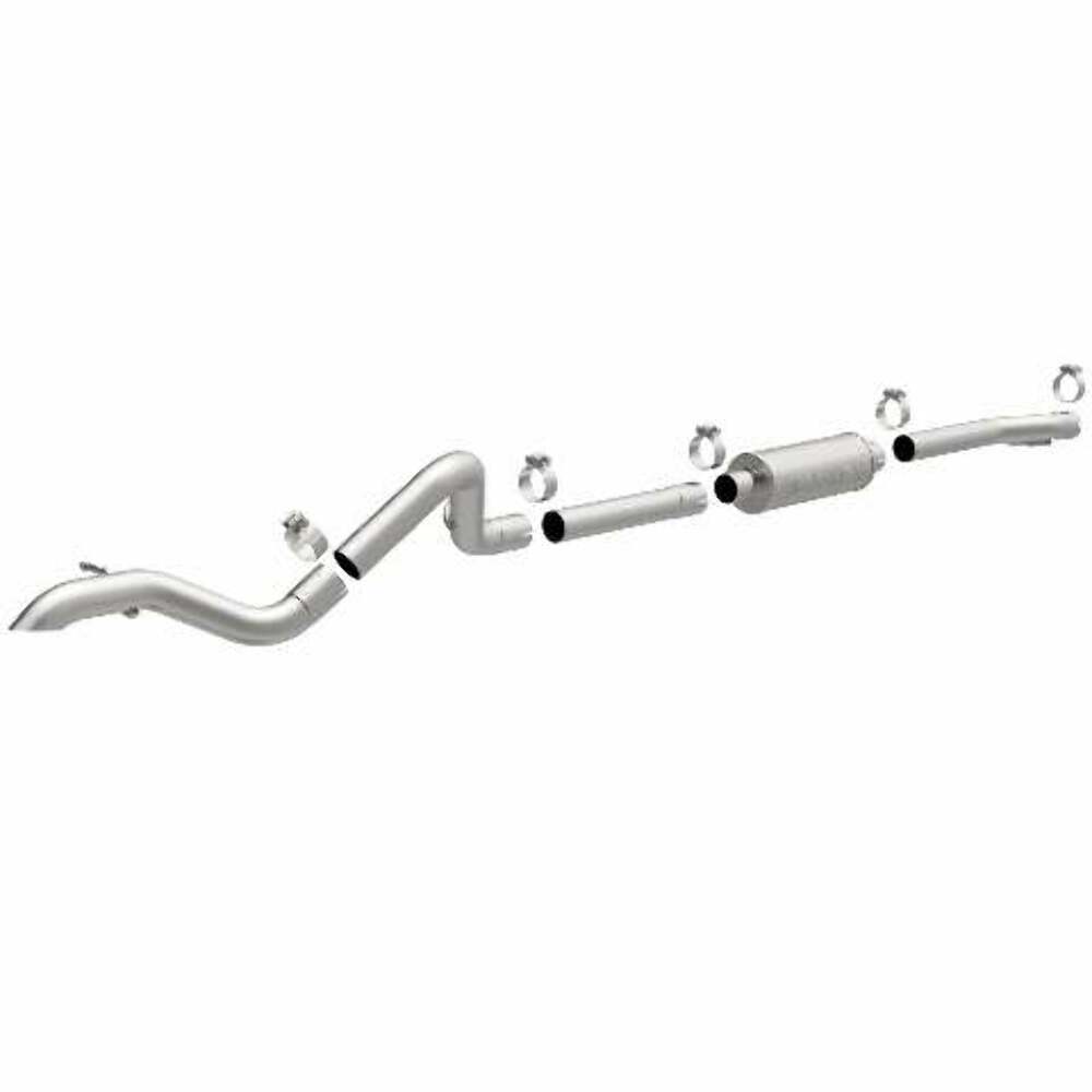 2007-2011 Jeep Wrangler System Rock Crawler Cat-Back 15239 Magnaflow - Cat Back Exhaust Car Part People