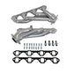Fits 1994-1995 Mustang 5.0 1-5/8 Shorty Un Equal Length Headers-Silver-15250 - Car Part People