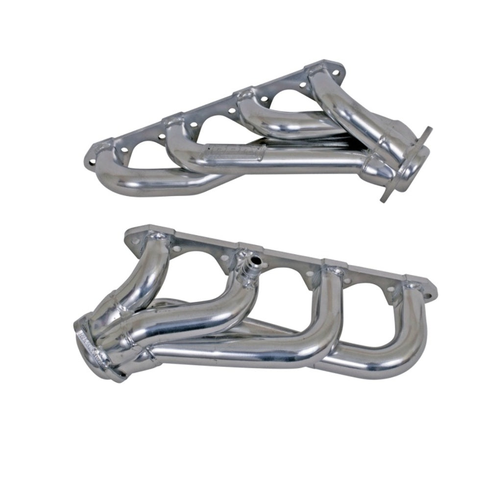 Fits 1994-1995 Mustang 5.0 1-5/8 Shorty Un Equal Length Headers-Silver-15250 - Car Part People