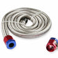 Mr. Gasket 1526 Mr. Gasket Braided Steel Fuel Line Kit - 3/8 Inch x 3 Foot