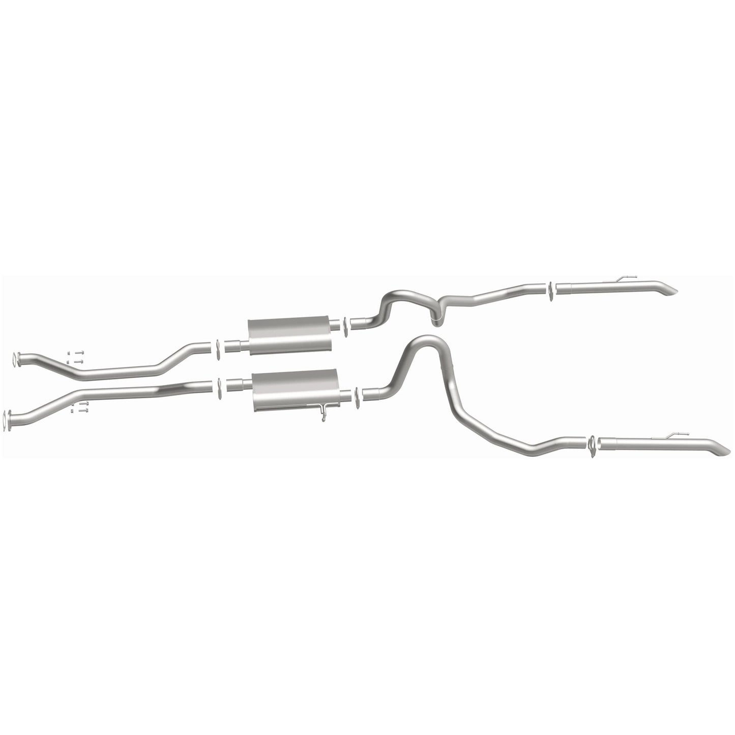2003-2011 Ford Crown Victoria Direct-Fit Replacement Exhaust System 106-0618
