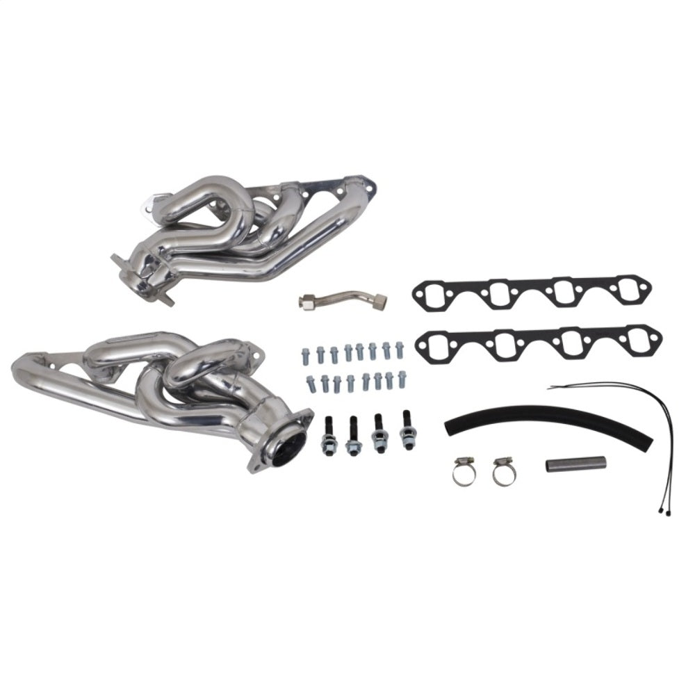 Fits 1994-1995 Mustang 5.0 1-5/8 Shorty Equal Length Headers-Silver-15290 - Car Part People