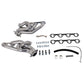 Fits 1994-1995 Mustang 5.0 1-5/8 Shorty Equal Length Headers-Silver-15290 - Car Part People