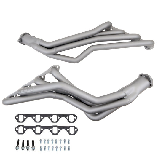 Fits 1979-1993 Mustang 5.0 1-5/8 Long Tube Headers Automatic-Titanium-1531 - Car Part People