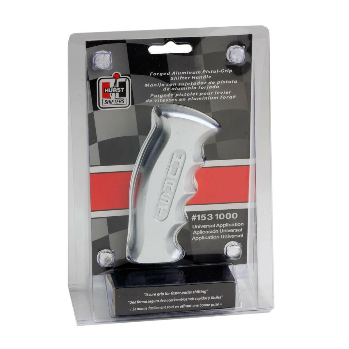 Hurst Billet/Plus Universal Pistol Grip Shift Handle - 1531000