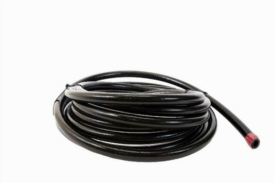 Aeromotive 15323 Braided Stainless Steel PTFE Fuel Line; Black Jacketed - Universal Fuel Line Car Part People