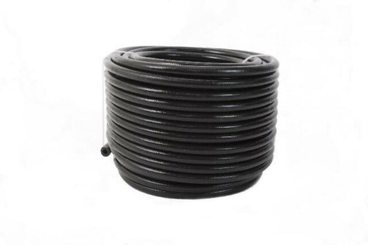 Aeromotive 15335 Braided Stainless Steel PTFE Fuel Line; Black Jacketed - Universal Fuel Line Car Part People