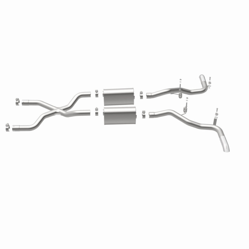 1966-1977 Ford Bronco System Street Crossmember-Back 15344 Magnaflow - Crossmember Back Exhaust Car Part People