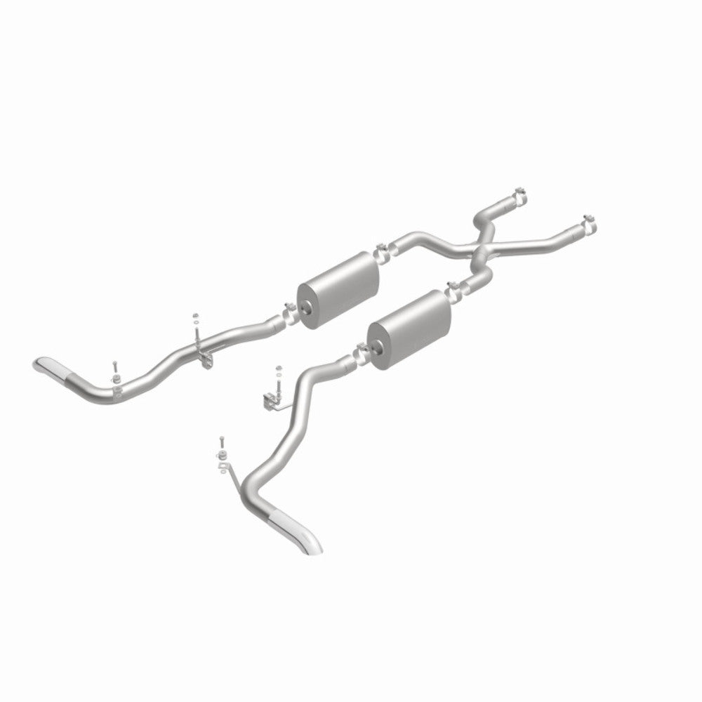 1966-1977 Ford Bronco System Street Crossmember-Back 15344 Magnaflow - Crossmember Back Exhaust Car Part People