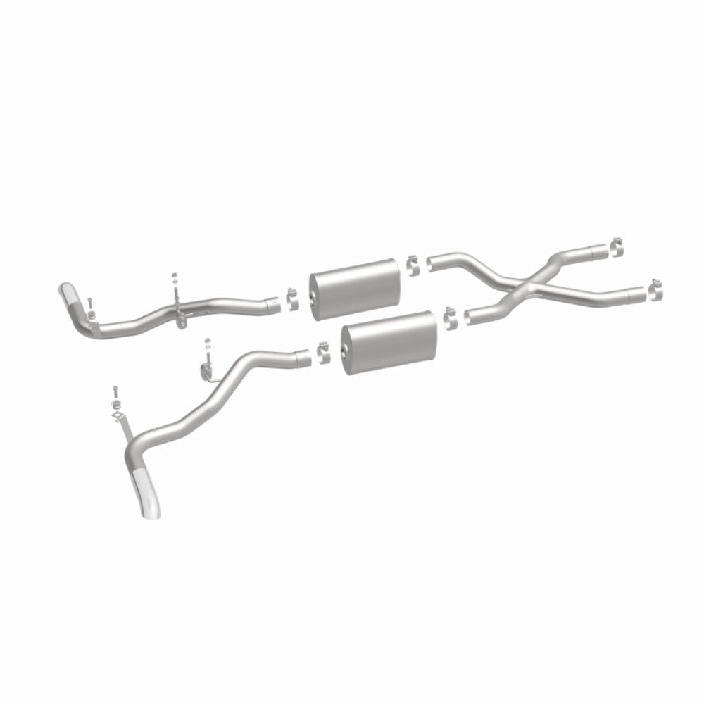 1966-1977 Ford Bronco System Street Crossmember-Back 15344 Magnaflow - Crossmember Back Exhaust Car Part People