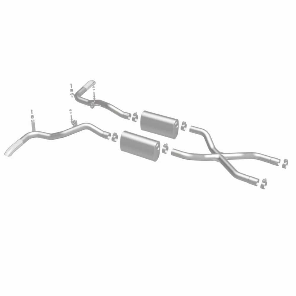 1966-1977 Ford Bronco System Street Crossmember-Back 15344 Magnaflow - Crossmember Back Exhaust Car Part People