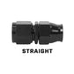 Aeromotive 15353 Hose End, PTFE, Black Anodized, Fitting Angle: Straight - Fuel Hose Ends Car Part People