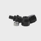 Aeromotive 15354 Hose End, PTFE, Black Anodized, Straight, 45, 90, 180 - Fuel Hose Ends Car Part People