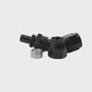Aeromotive 15354 Hose End, PTFE, Black Anodized, Straight, 45, 90, 180