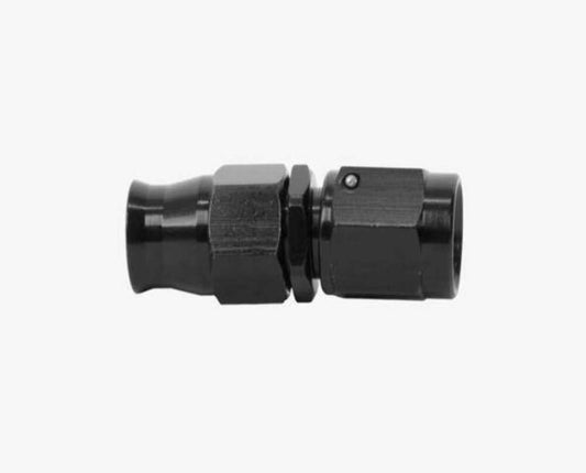 Aeromotive 15356 Hose End, PTFE, Black Anodized, Fitting Angle: Straight - Fuel Hose Ends Car Part People
