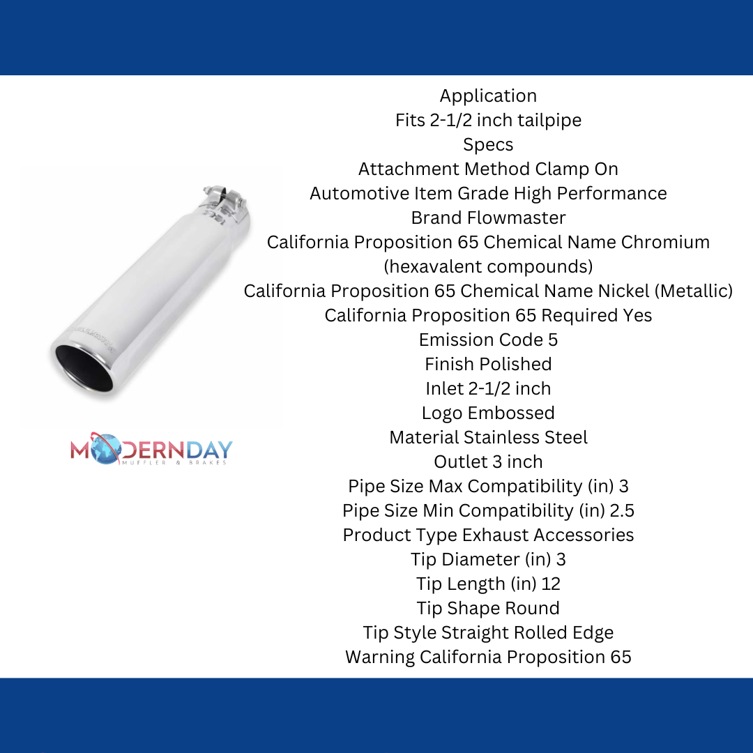 Flowmaster Exhaust Tip 15361