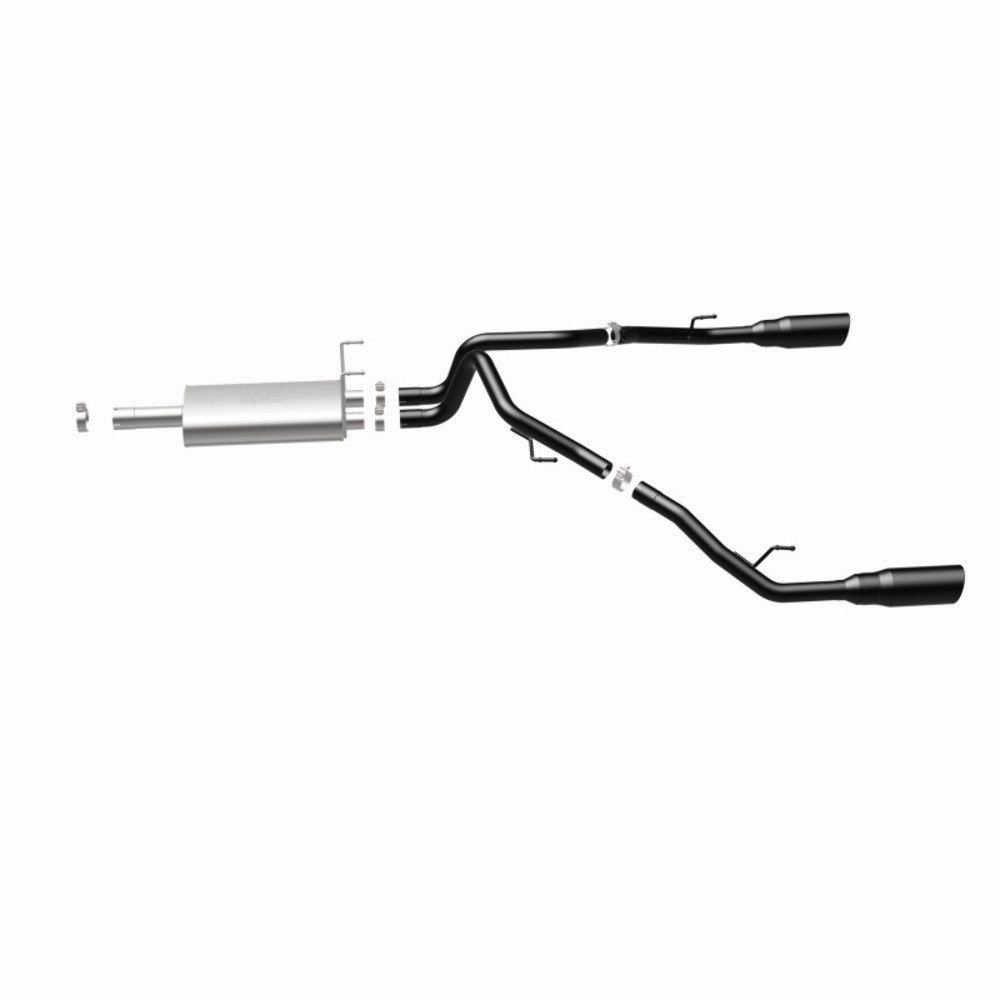 2011-18 Ram 1500 Dual Exhaust Stainless Steel Black Powder Coat 15363 Magnaflow - Cat Back Exhaust Car Part People