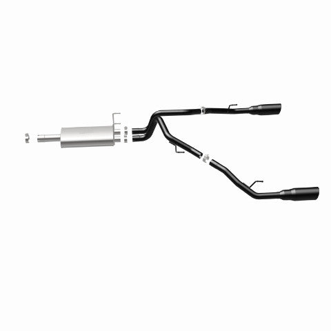 2011-18 Ram 1500 Dual Exhaust Stainless Steel Black Powder Coat 15363 Magnaflow