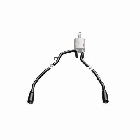 2011-18 Ram 1500 Dual Exhaust Stainless Steel Black Powder Coat 15363 Magnaflow