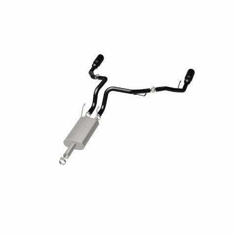 2011-18 Ram 1500 Dual Exhaust Stainless Steel Black Powder Coat 15363 Magnaflow