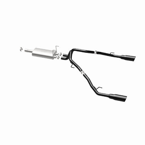 2011-18 Ram 1500 Dual Exhaust Stainless Steel Black Powder Coat 15363 Magnaflow