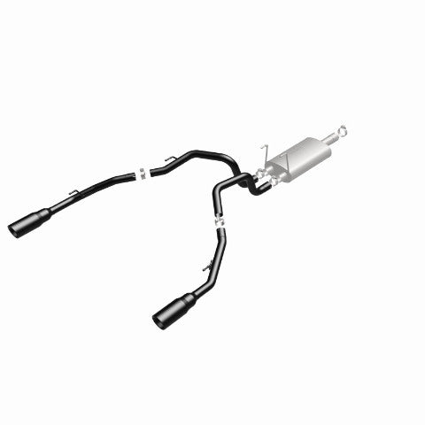 2011-18 Ram 1500 Dual Exhaust Stainless Steel Black Powder Coat 15363 Magnaflow