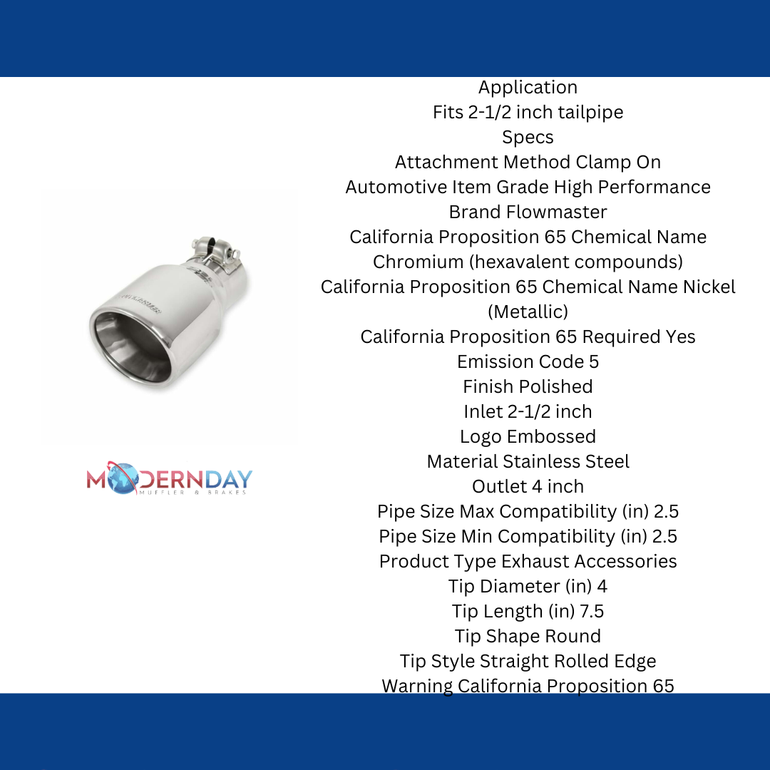 Flowmaster Exhaust Tip 15365
