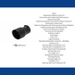 Flowmaster 15377B Exhaust Tip - 4 in. Angle Cut Black Ceramic Coating Fits 3 in.