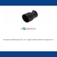 Flowmaster 15377B Exhaust Tip - 4 in. Angle Cut Black Ceramic Coating Fits 3 in.