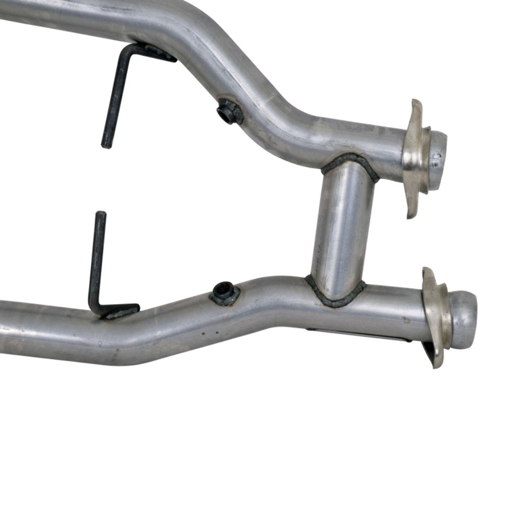 Fits 1996-2004 Mustang GT/Cobra/Mach 1 2.5 Short Mid H Pipe W/Converters-1538 - Car Part People