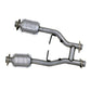 Fits 1996-2004 Mustang GT/Cobra/Mach 1 2.5 Short Mid H Pipe W/Converters 1538