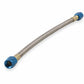 NOS Stainless Steel Braided Hose -6AN 1-foot Blue - 15400NOS
