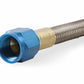 NOS Stainless Steel Braided Hose -6AN 1-foot Blue - 15400NOS
