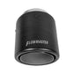 Flowmaster 15401 Exhaust Tip - 4 in. Rolled Angle Carbon Fiber Fits 3 in. Tubing - Weld On