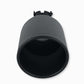 4.5 Black Angle Cut Fits 2.5 Tubing, 11 Long; Exhaust Tips; Flowmaster-15404B