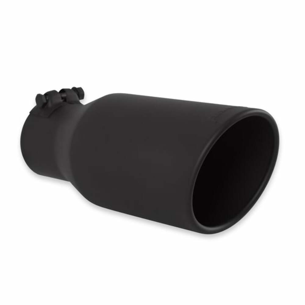4.5 Black Angle Cut Fits 3 Tubing, 11 Long; Exhaust Tips; Flowmaster-15406B