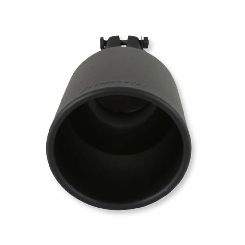 4.5 Black Angle Cut Fits 3 Tubing, 11 Long; Exhaust Tips; Flowmaster-15406B