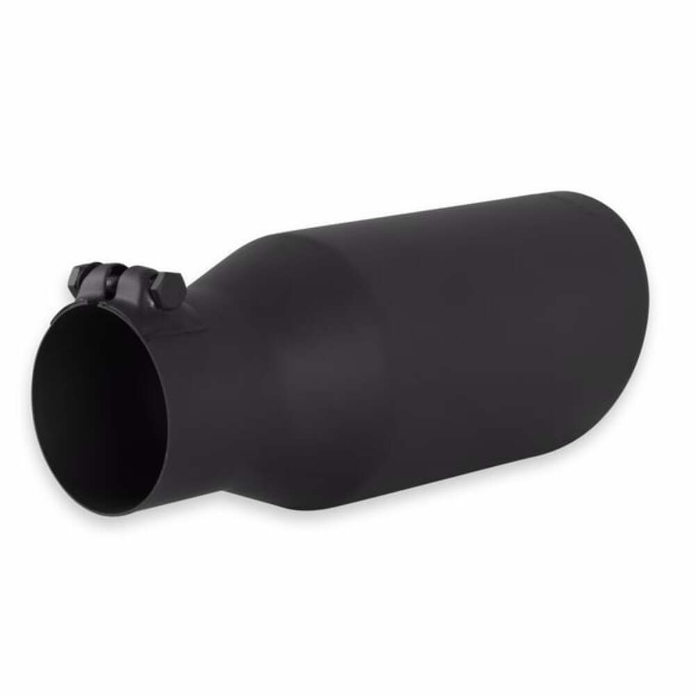 4.5 Black Angle Cut Fits 3 Tubing, 11 Long; Exhaust Tips; Flowmaster-15406B