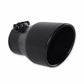 4.5 Black Angle Cut Fits 3 Tubing, 7 Long; Exhaust Tips; Flowmaster-15407B