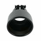 4.5 Black Angle Cut Fits 3 Tubing, 7 Long; Exhaust Tips; Flowmaster-15407B
