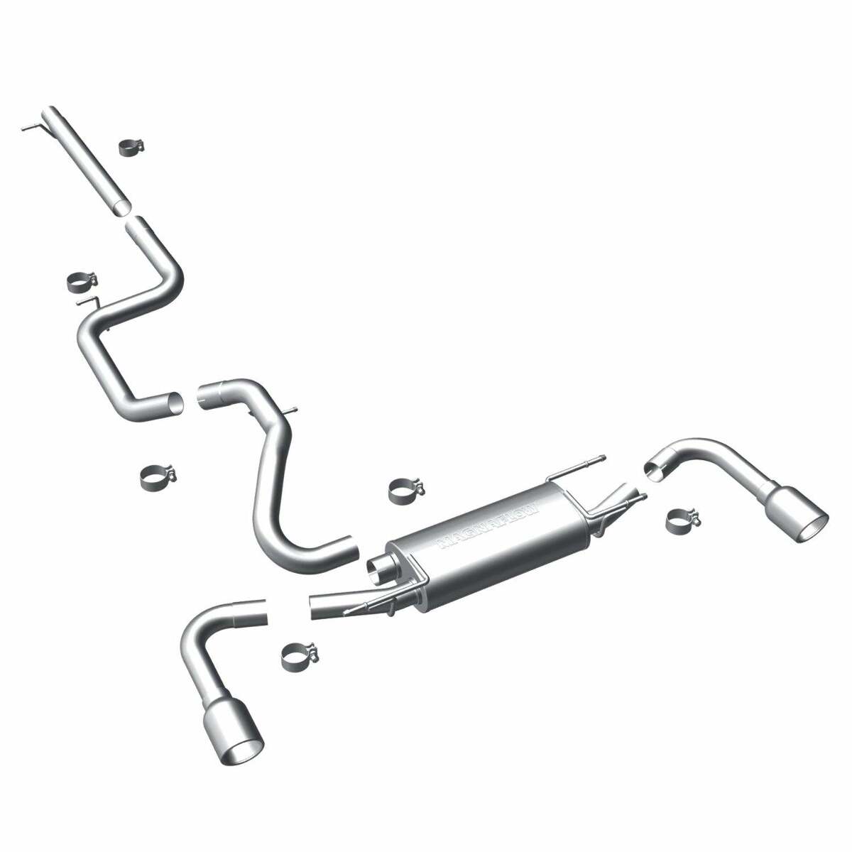 2010-2013 Mazda 3 System Street Cat-Back 15497 Magnaflow - Cat Back Exhaust Car Part People