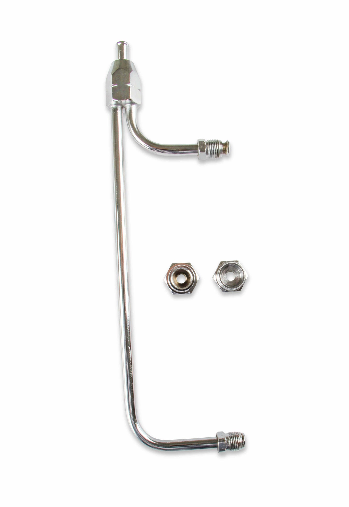 New Mr Gasket Fuel Inlet Kit 1552 Dual Feed 4-Barrel Holley Carburetor