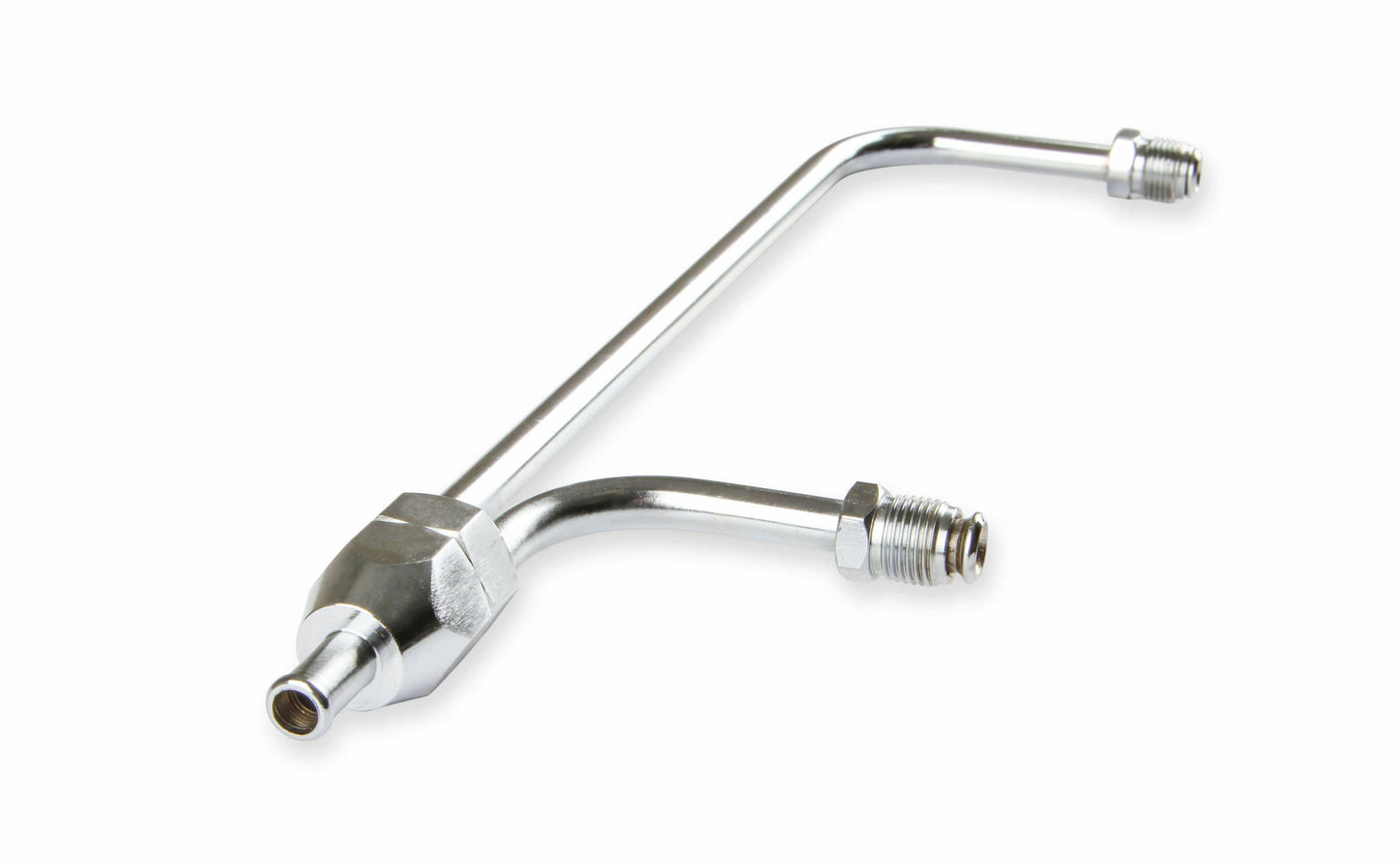 New Mr Gasket Fuel Inlet Kit 1552 Dual Feed 4-Barrel Holley Carburetor