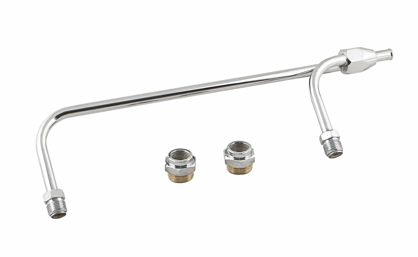New Mr Gasket Fuel Inlet Kit 1552 Dual Feed 4-Barrel Holley Carburetor