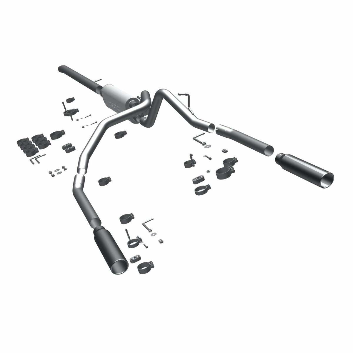 2011 Ram Dakota System Street Cat-Back 15523 Magnaflow - Cat Back Exhaust Car Part People